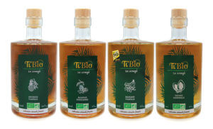 4 parfums gamme arrangés bio équitable ti'bio