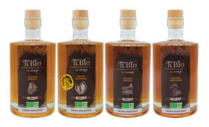 4 parfums gamme arrangés brut ti'bio